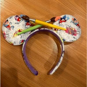 didney ink and paint minnie ears